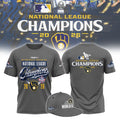 Milwaukee Brewers Merch NLCS Champions 2026 Shirt Milwaukee Brewers Clothing Line - Gearneko