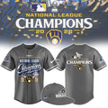 Milwaukee Brewers Merch NLCS Champions 2026 Baseball Jersey Fan Gear - Gearneko