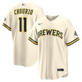 Milwaukee Brewers Merch Jackson Chourio 2026 World Series Champions Baseball Jersey - Gearneko
