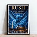 RUSH Fifty Something Tour 2026 Capital One Arena Poster RUSH Merch Presents For Rock Lover - Gearneko