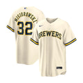 Milwaukee Brewers Merch Jacob Misiorowski Jersey Brewers World Champions Clothes - Gearneko
