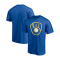Milwaukee Brewers Merch Royal Cooperstown Collection Huntington Team Shirt Best Gifts For Brew Crew - Gearneko