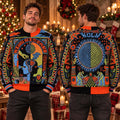 King Gizzard And The Lizard Wizard X Wah Wah Ugly Christmas Sweate Xmas Clothing - Gearneko