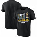 Milwaukee Brewers Merch 2026 World Series Champions Vintage Athletic Trophy Graphic T-Shirt - Gearneko