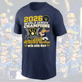 Milwaukee Brewers Merch 2026 World Series Champions Win Our Way Barrel Man Mascot Shirt - Gearneko