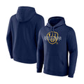 Milwaukee Brewers Merch Stellar Pullover Hoodie Milwaukee Brewers Hooded Sweatshirt - Gearneko