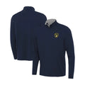 Milwaukee Brewers Merch Antigua Content Zip Sweatshirt Brewers Clothing - Gearneko