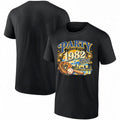 Milwaukee Brewers Merch 2026 National League Champions Party Like It's 1982 To 2026 City Skyline Shirt - Gearneko