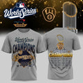 Milwaukee Brewers World Series Champions T-Shirt Milwaukee Brewers Gear - Gearneko
