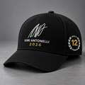 Kimi Antonelli Merch F1 World Champion Hat Kimi Antonelli Signature Headwear Motorsport Hat - Gearneko