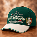 Kimi Antonelli Merch Italy's New World Champion Kimi Antonelli Hat F1 World Champion 2026 Hat - Gearneko