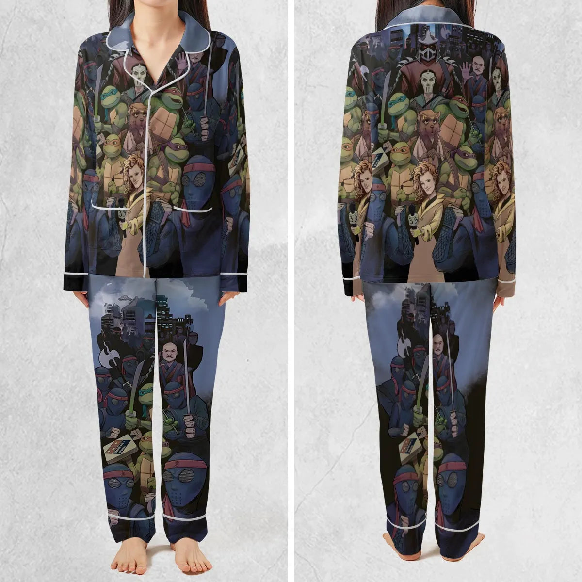 Turtles vs Ninja Teenage Mutant Ninja Turtles Pajamas Set