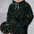 The Simpsons Neon All-over Print Hoodie
