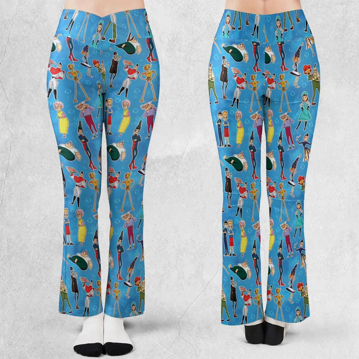 Keep Moving Forwards  Meet The Robinsons Flare Leggings