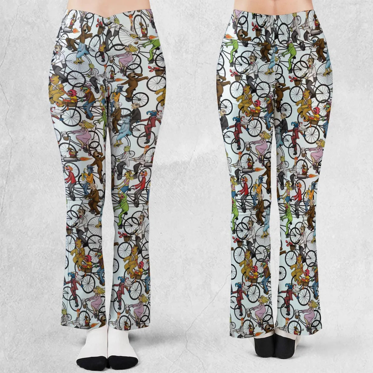 Tour De Muppet The Muppet Movie Flare Leggings