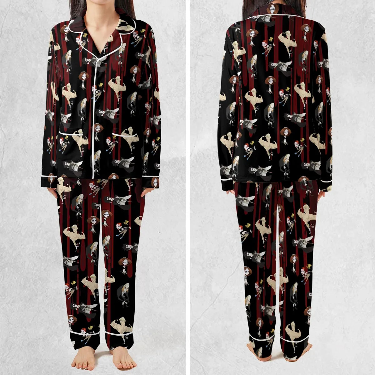 The Rocky Horror Picture Show Characters Pajamas Set