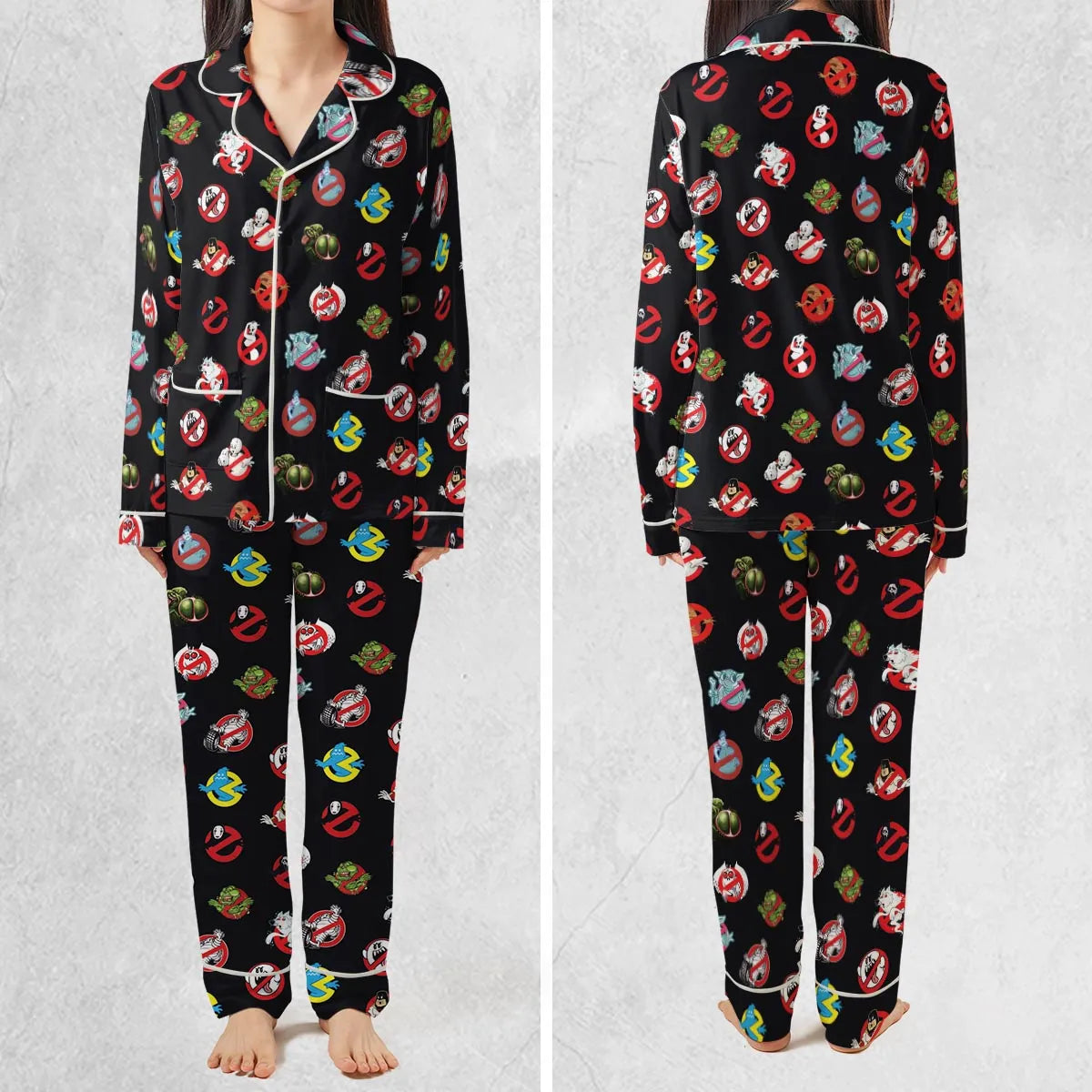 No Ghost Exists Ghostbusters Pajamas Set