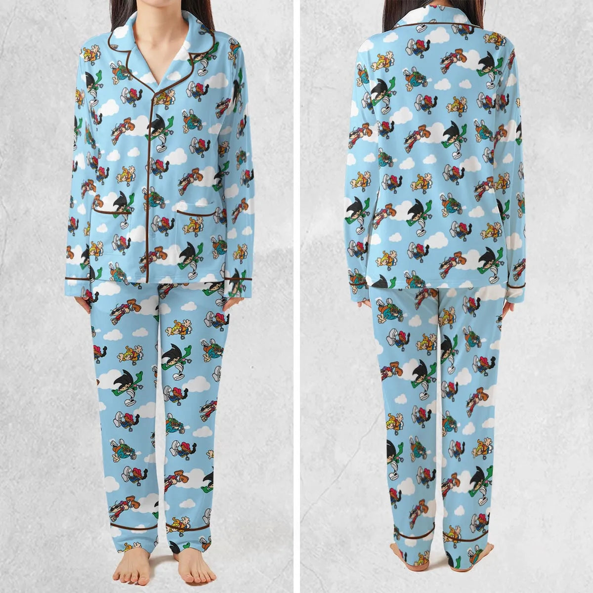 Codename Kid Next Door Characters Pajamas Set