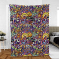 The Cute Dragon Figment Fleece Blanket