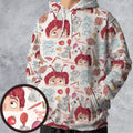 Cute Controller Ratatouille All-over Print Hoodie