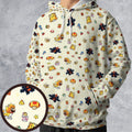 Super Mario Characters Pattern All-over Print Hoodie