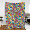 It's a Small World Fleece Blanket