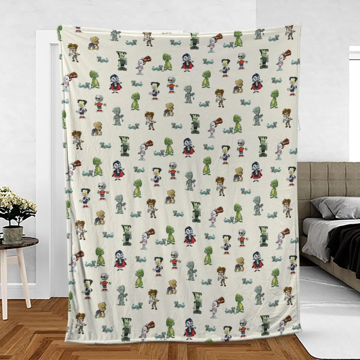Classic Universal Monster Babies Fleece Blanket