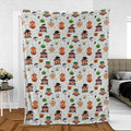 Memorable Friends McNugget Buddies Mcdonalds 1992 Fleece Blanket