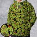 Funny Slimer Ghostbusters All-over Print Hoodie