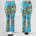 Ghibli Land Flare Leggings