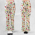 Vintage Trend Matte Scratch & Sniff Flare Leggings