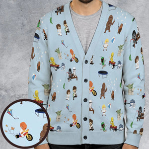 Go Fishing with Star Wars Characters Cardigan