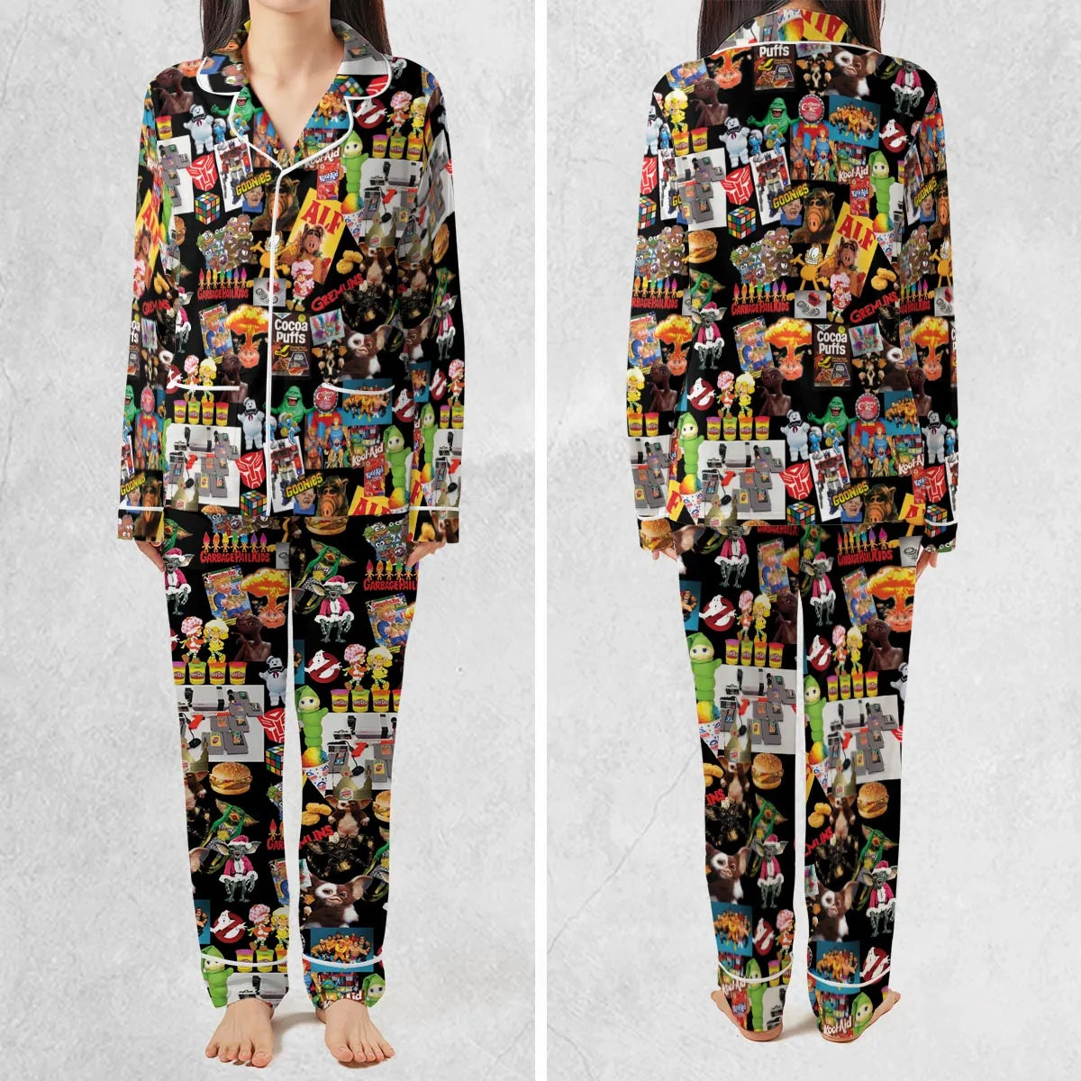 80's Kids Starter Pack Pajamas Set
