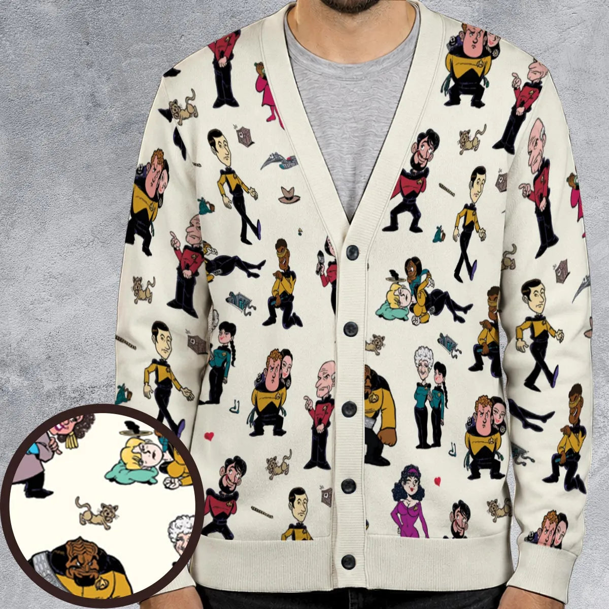 Star Trek TNG Tribute Cardigan