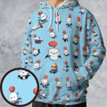 Cute Moogle Final Fantasy All-over Print Hoodie