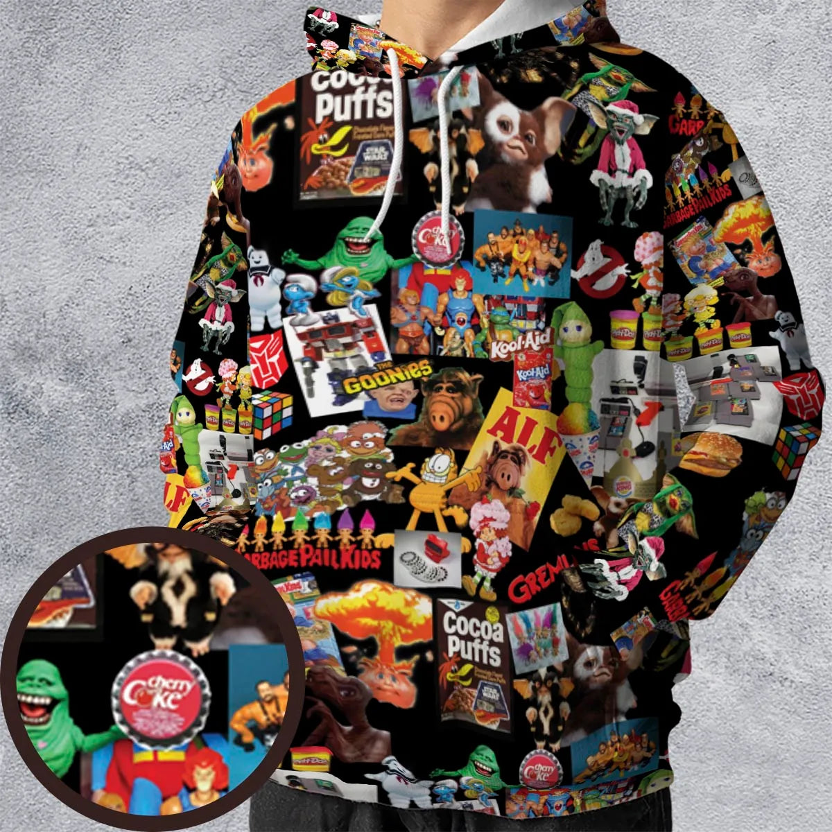 80's Kids Starter Pack All-over Print Hoodie
