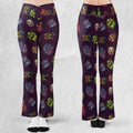 Beast Mode On Monster Masks Flare Leggings