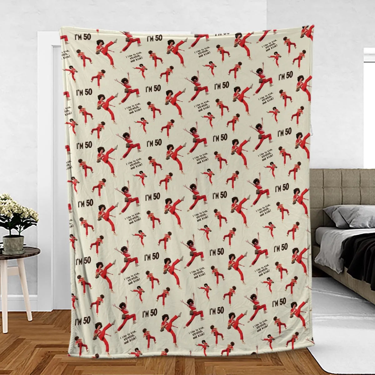 I'm 50 Sally O'Malley SNL Fleece Blanket