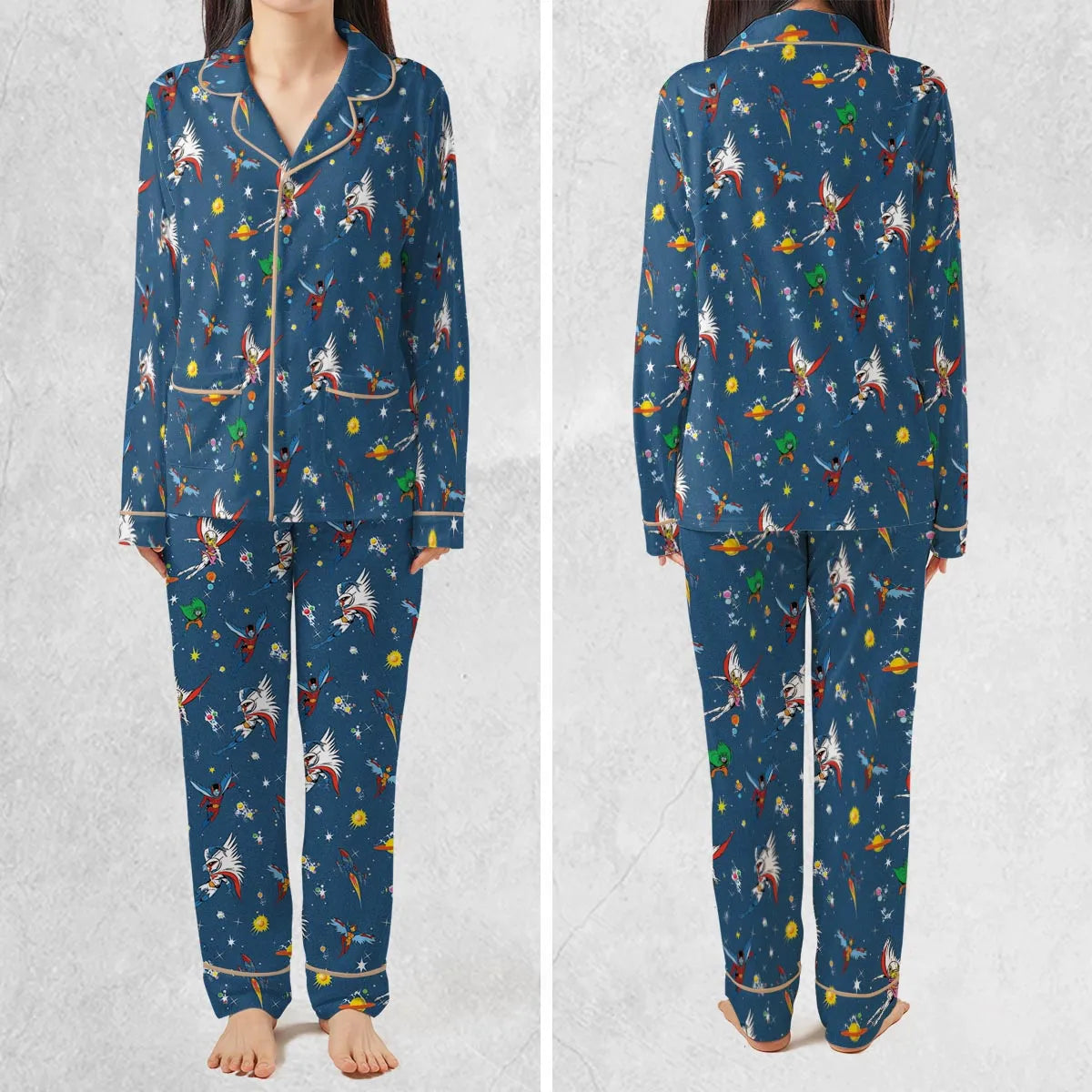 Battle of the Planets Pajamas Set