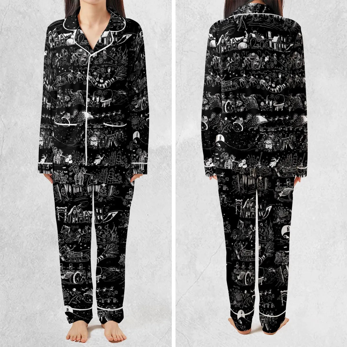 Nightmare Journey Pajamas Set