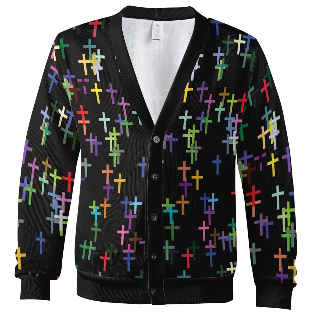 Christian Cross Cardigan