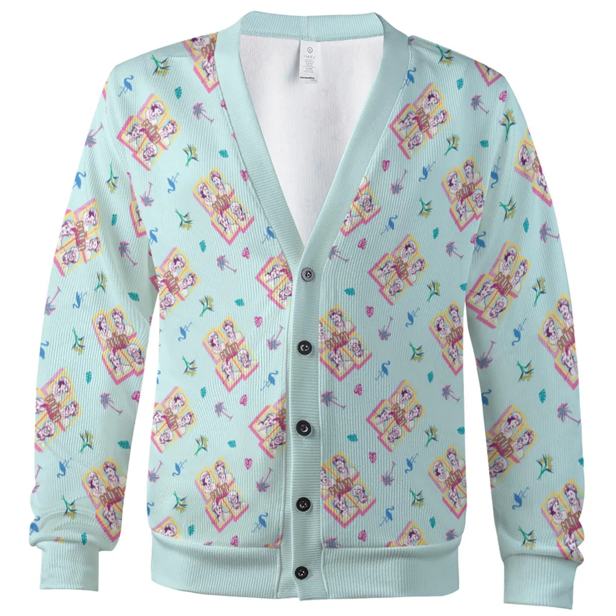 Golden Girls Patterned Cardigan