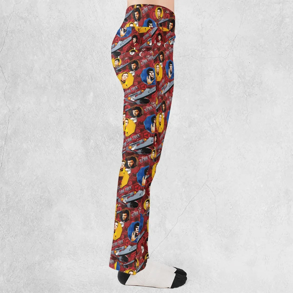 Boldly Star Trek Flare Leggings