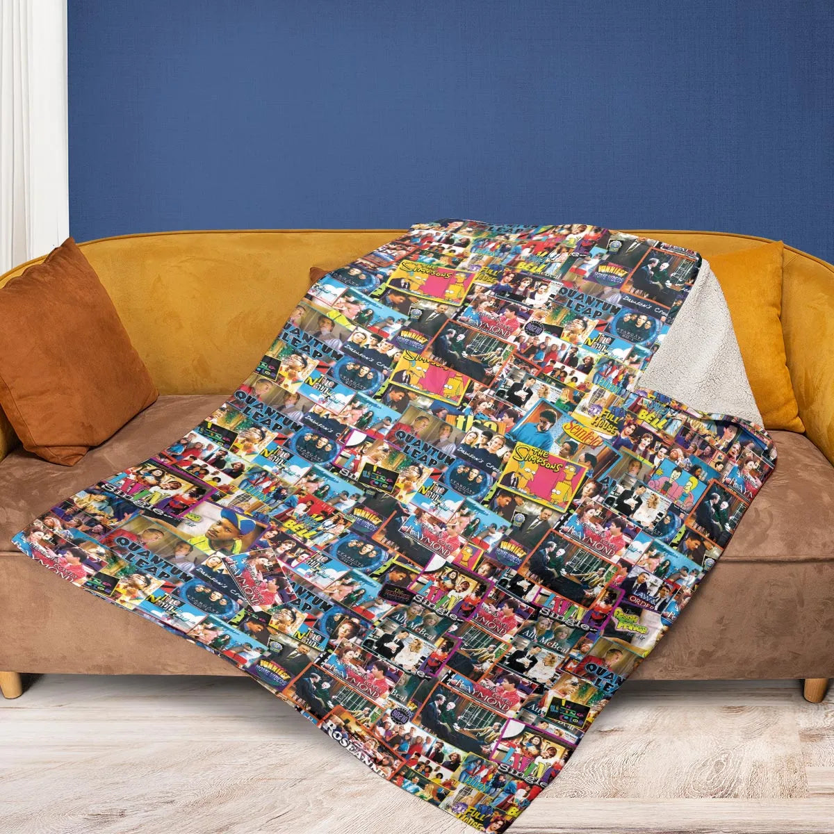 The 90s TV Shows Fleece Blanket