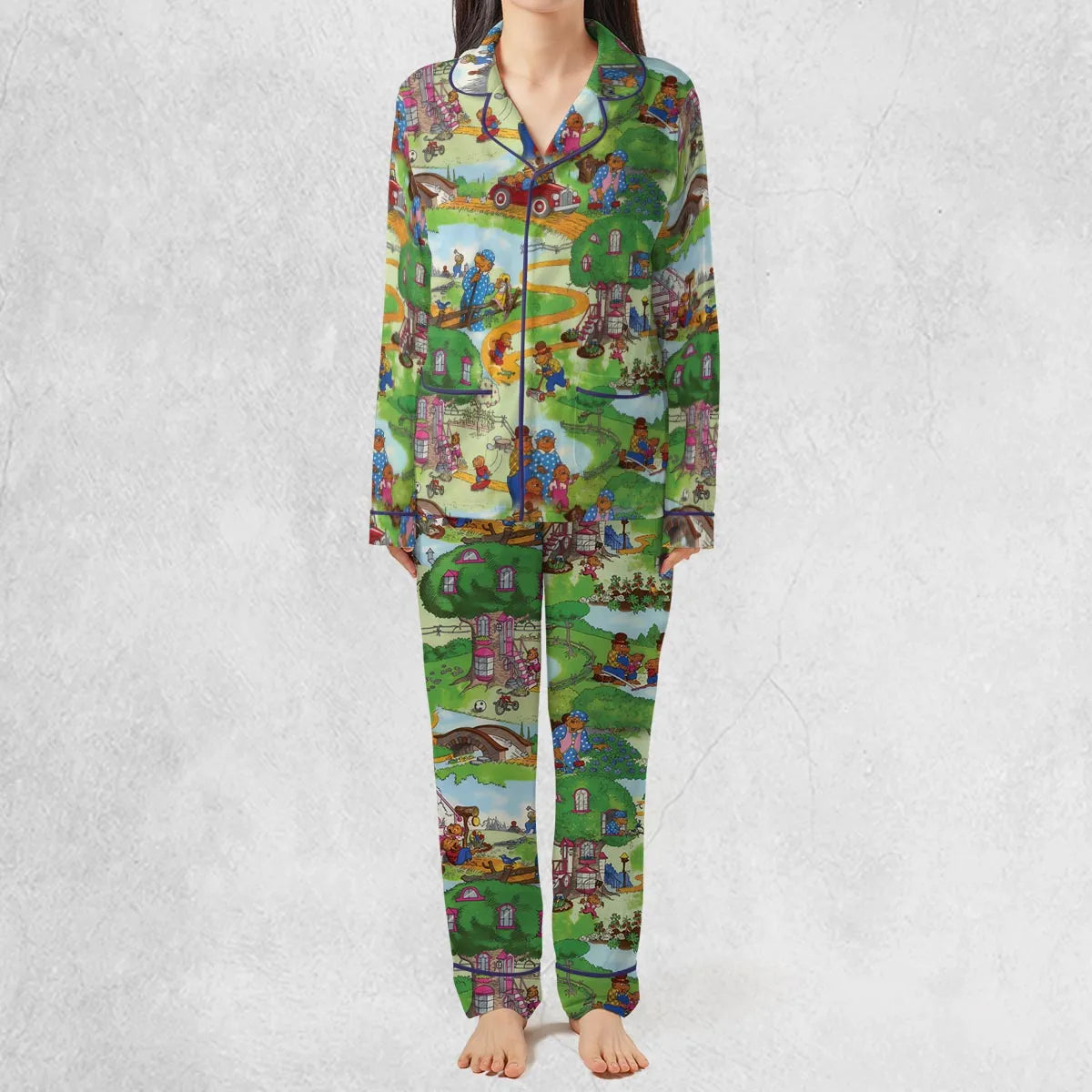 A Big Treehouse Berenstain Bears Pajamas Set