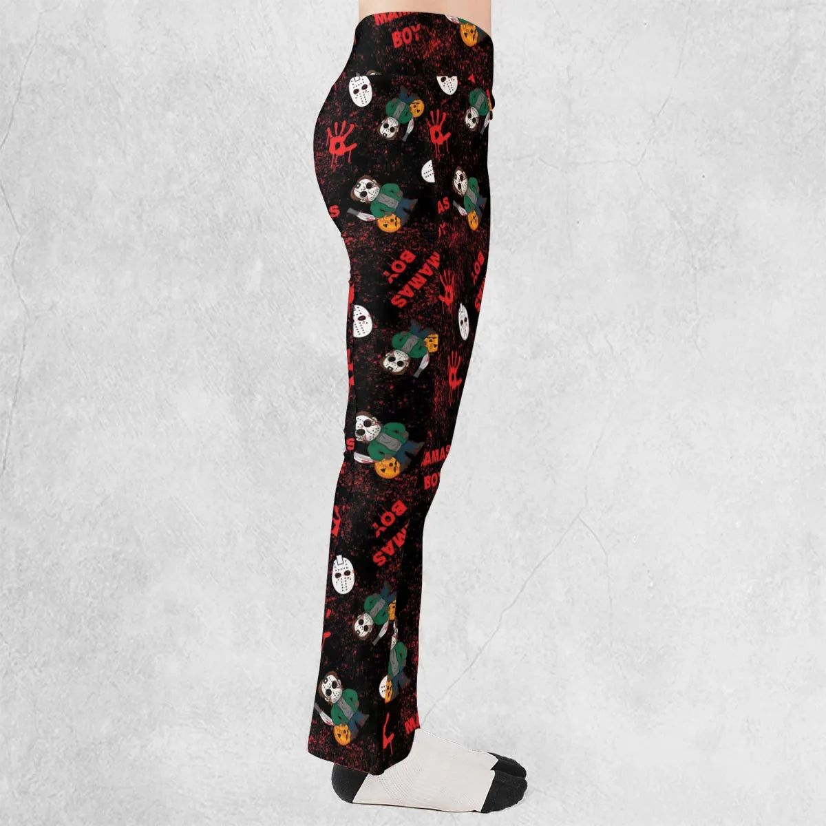 Mamas Boy Friday the 13th Flare Leggings