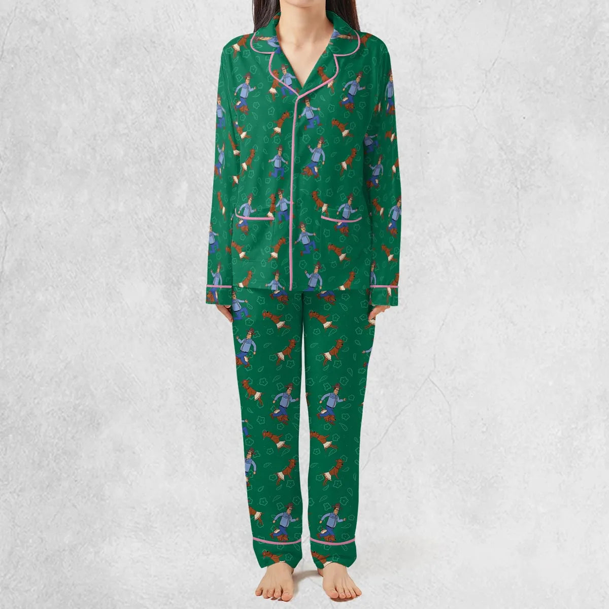 Hank Hill and Ladybird Dancing Pajamas Set