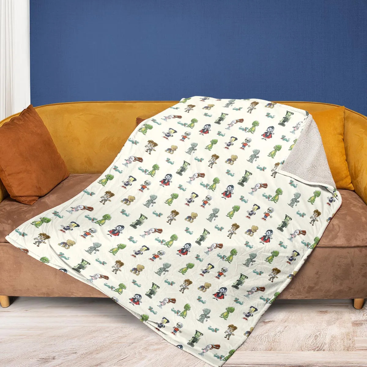 Classic Universal Monster Babies Fleece Blanket