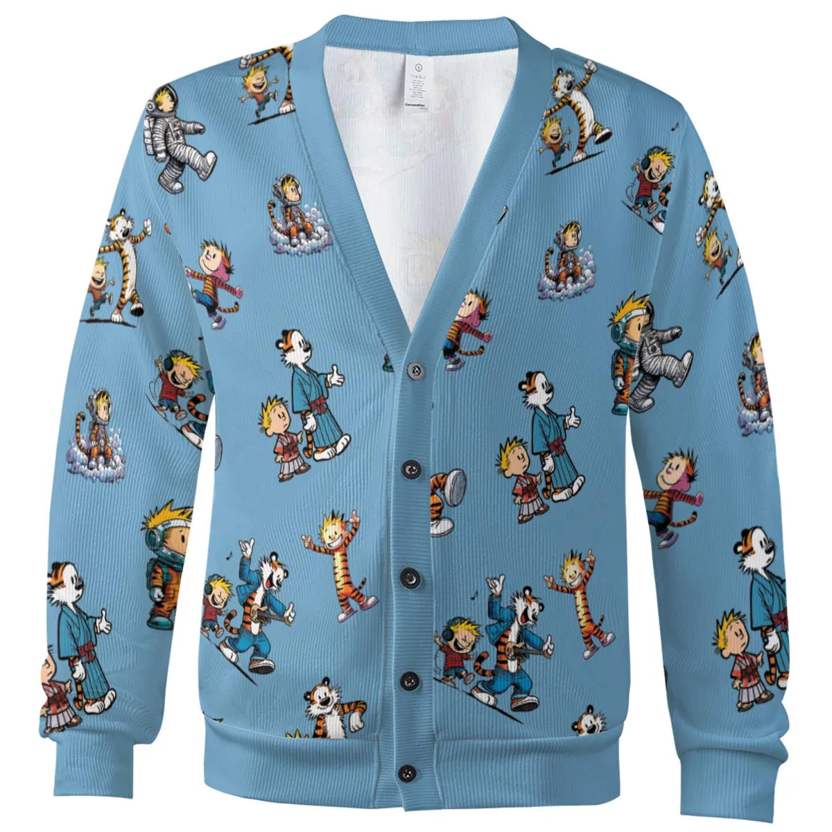 Comics Come To Life Calvin And Hobbes Cardigan