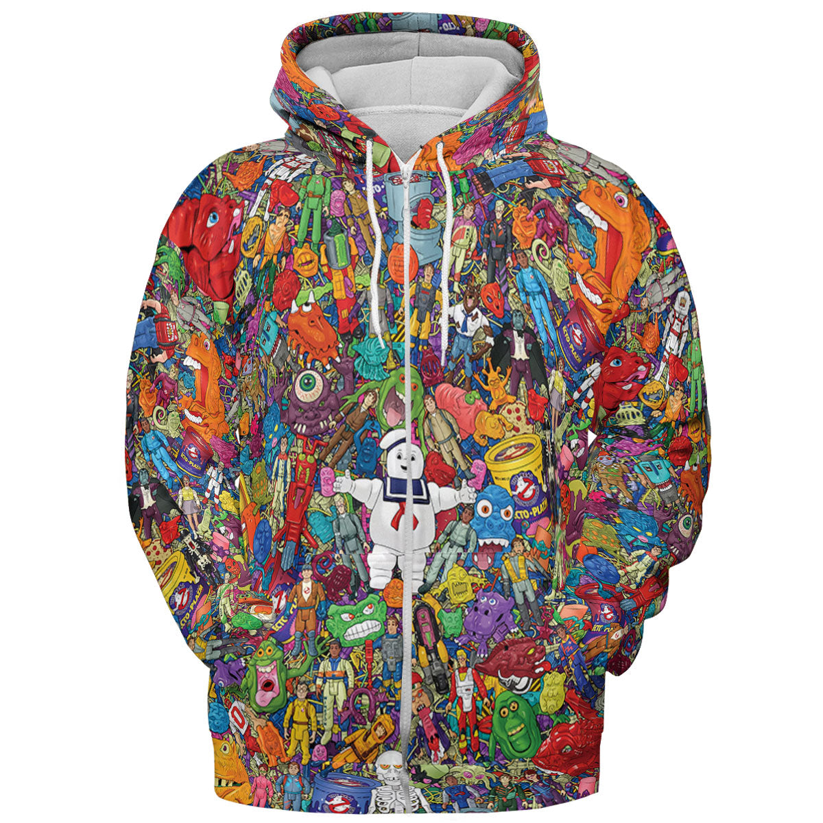 Ghostbusters Toybox All-over Print Hoodie